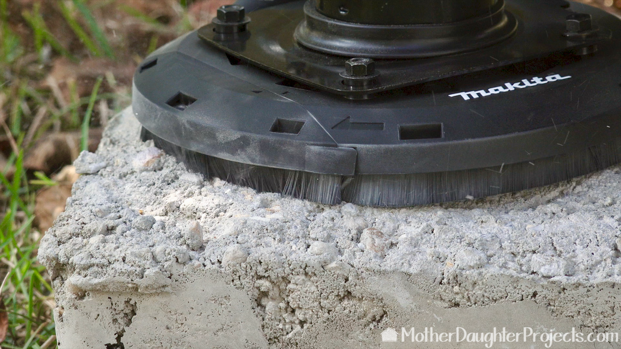 Learn how to use an angle grinder and diamond cup wheel to grind down uneven concrete and fix a trip hazard. Great for sidewalk or driveway.