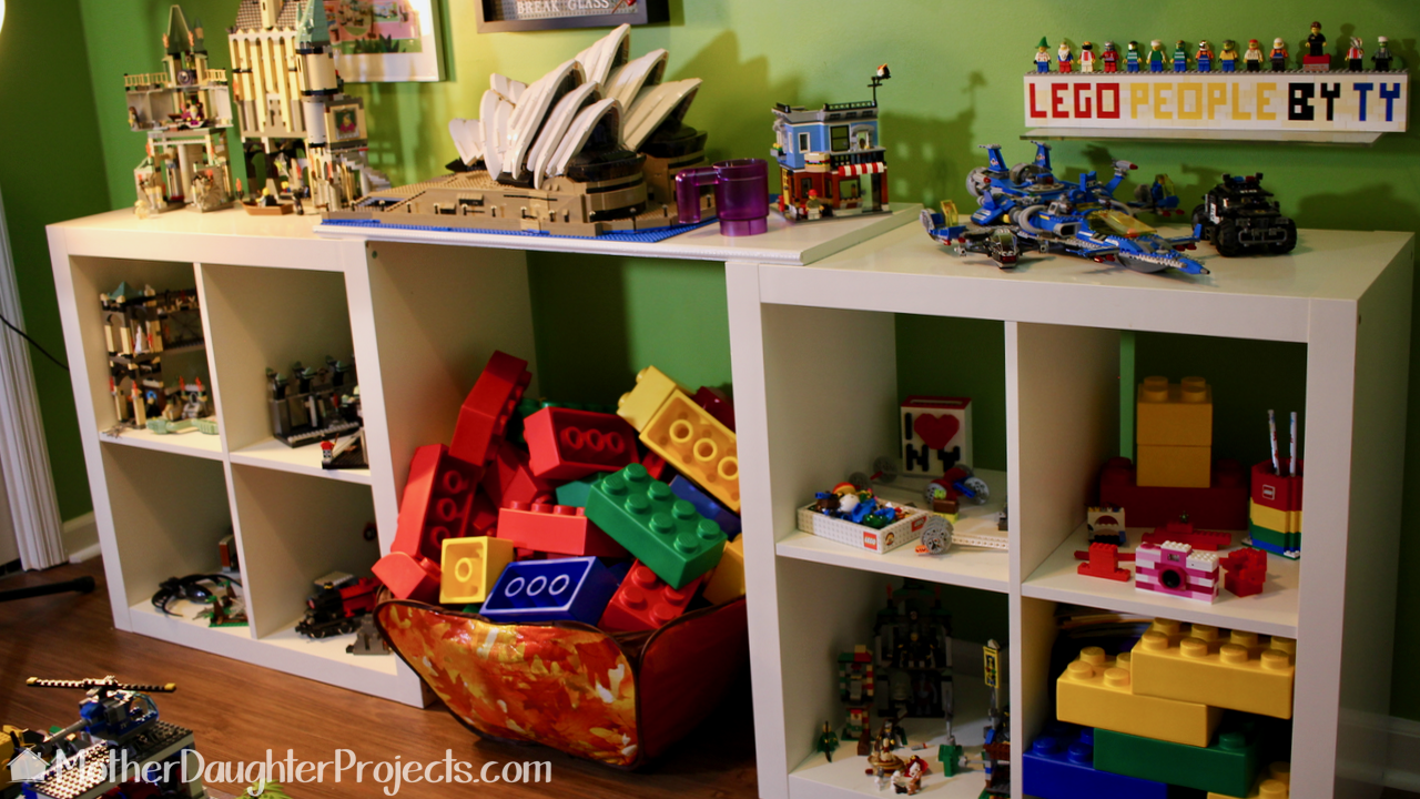Lego Room For Display And Play Mother Daughter Projects