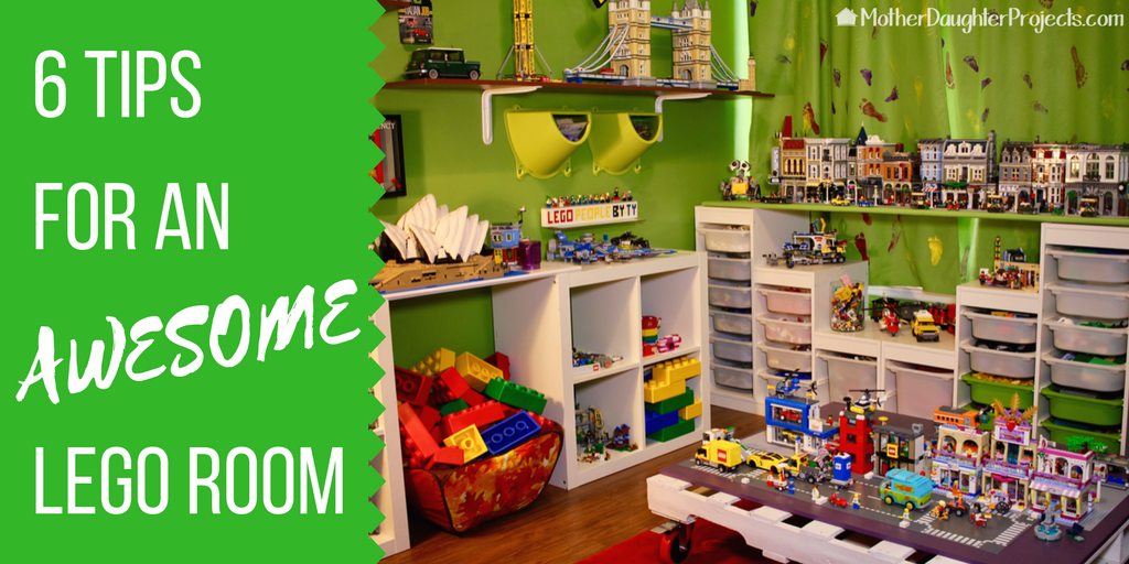 Lego Room For Display And Play Mother Daughter Projects
