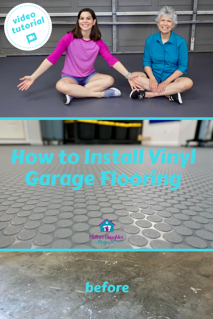 Video tutorial! Learn how to install the easy g-floor vinyl flooring! #garagefloor #gfloor #vinyl #rubber #review