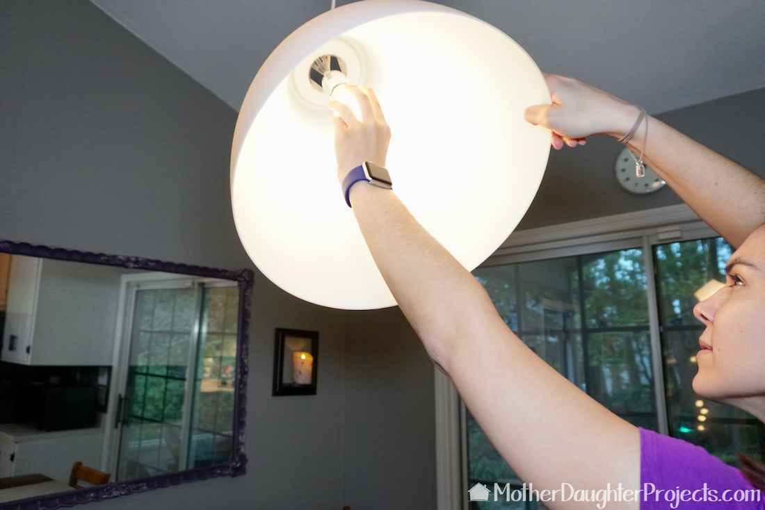 See how to add some smart features to your home with these light bulbs! #smarthome #homedepot #automation #philips