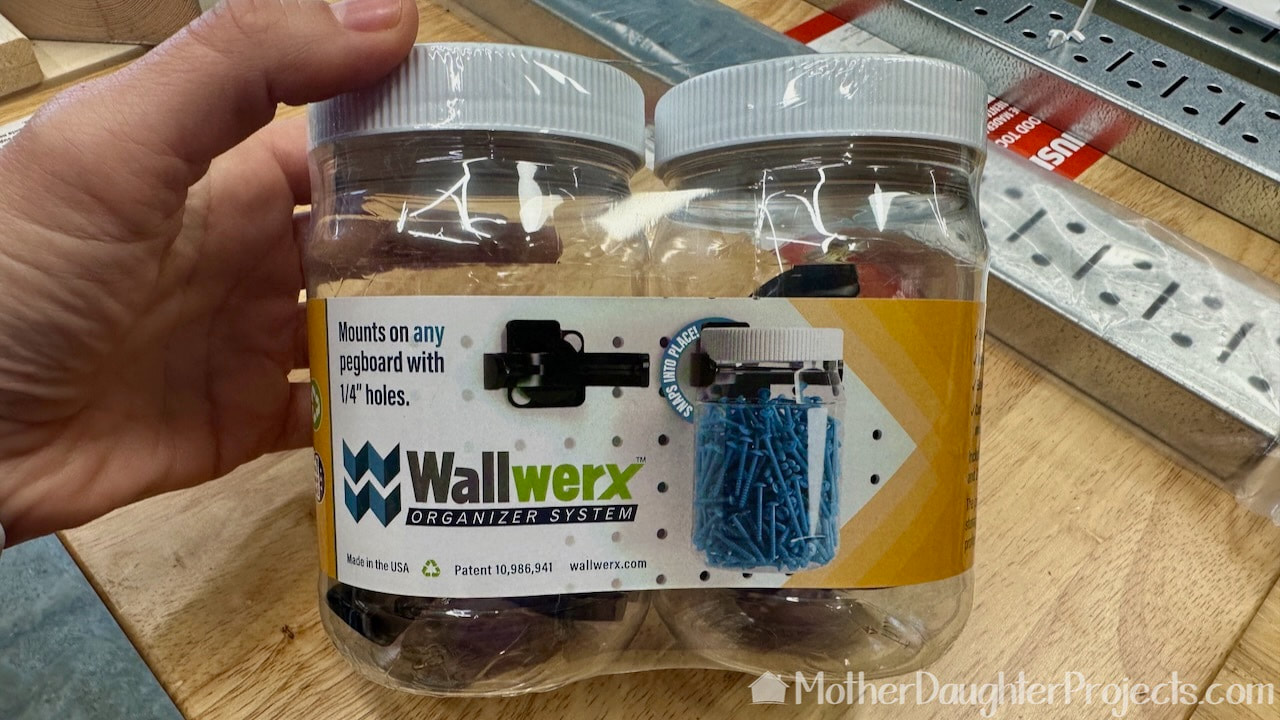 We are going to use these Wallwerx plastic jars.