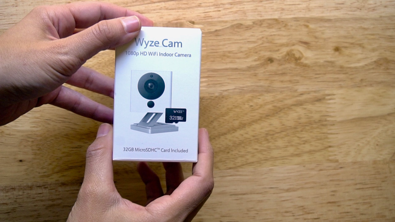 You can buy the Wyze Cam with or without a SD card.