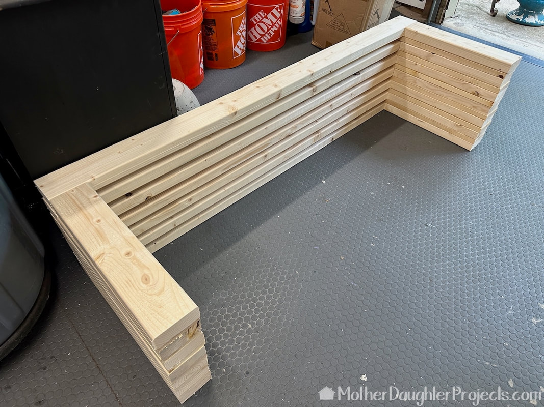 Let's assemble this outdoor bench.